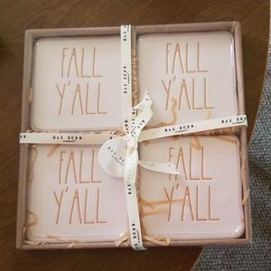 Rae Dunn Fall Coasters